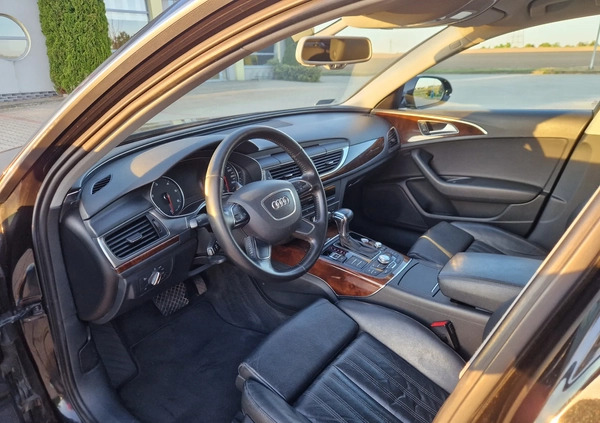 Audi A6 cena 59999 przebieg: 180000, rok produkcji 2013 z Mława małe 191